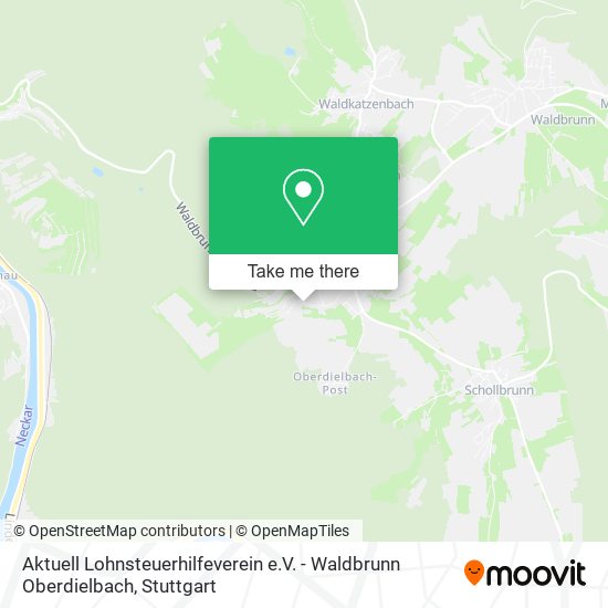Aktuell Lohnsteuerhilfeverein e.V. - Waldbrunn Oberdielbach map