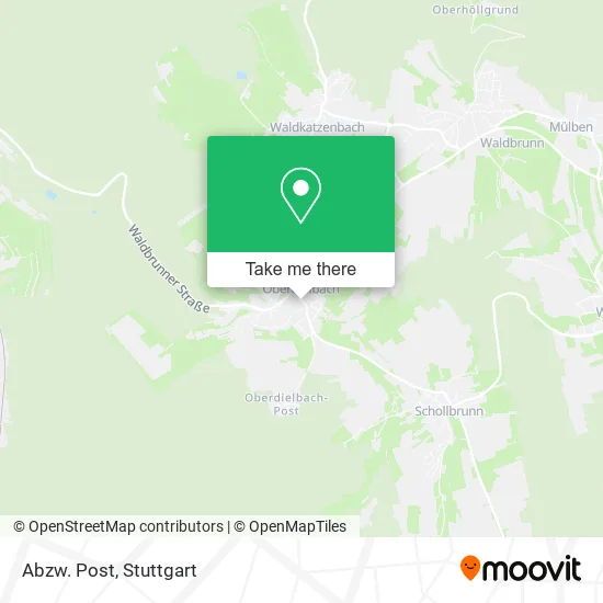 Карта Abzw. Post