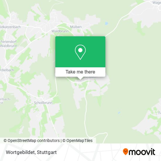 Карта Wortgebildet