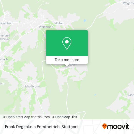 Frank Degenkolb Forstbetrieb map