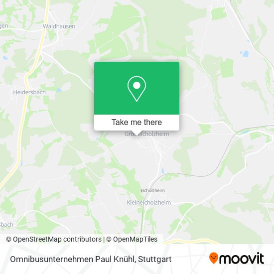 Omnibusunternehmen Paul Knühl map