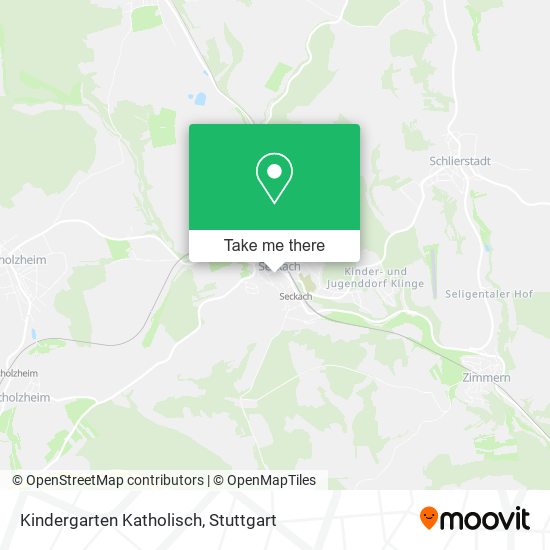 Kindergarten Katholisch map