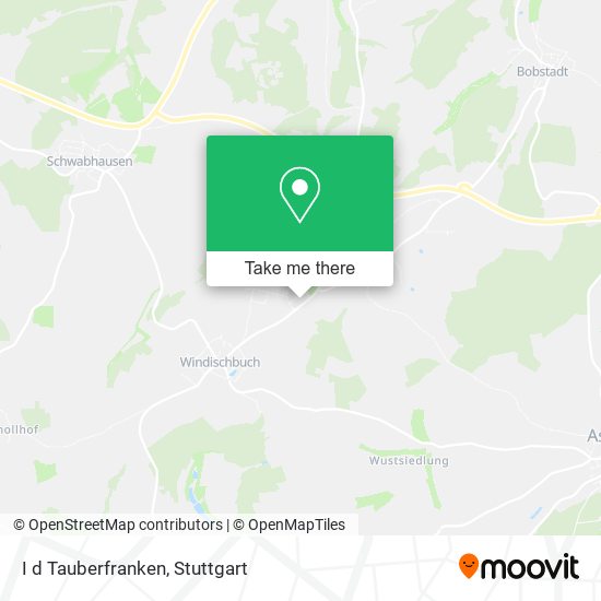 I d Tauberfranken map