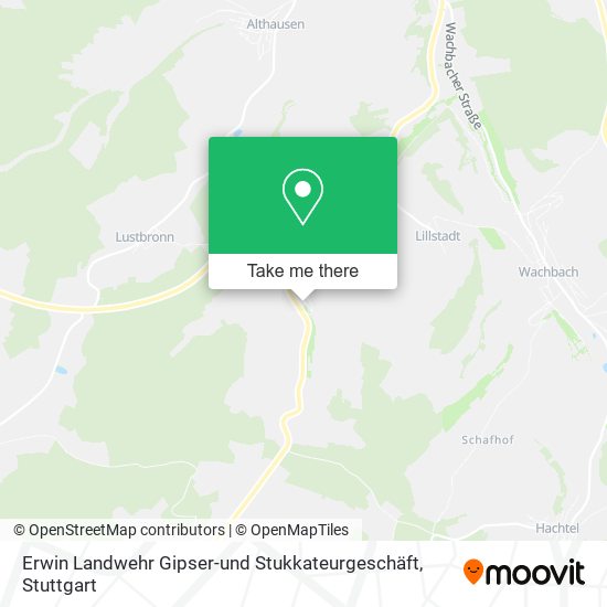 Erwin Landwehr Gipser-und Stukkateurgeschäft map
