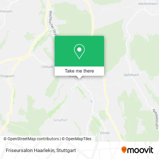 Карта Friseursalon Haarlekin