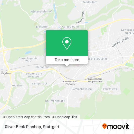 0liver Beck Ribshop map