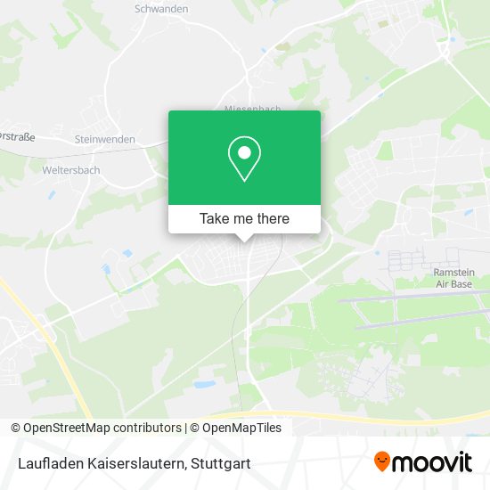 Laufladen Kaiserslautern map