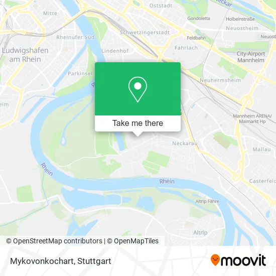 Карта Mykovonkochart