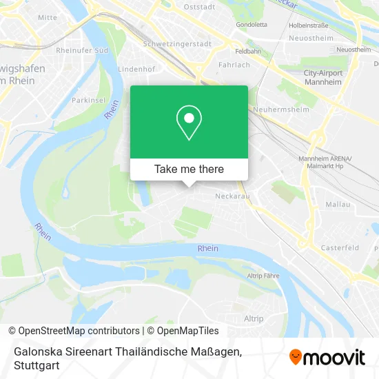 Galonska Sireenart Thailändische Maßagen map