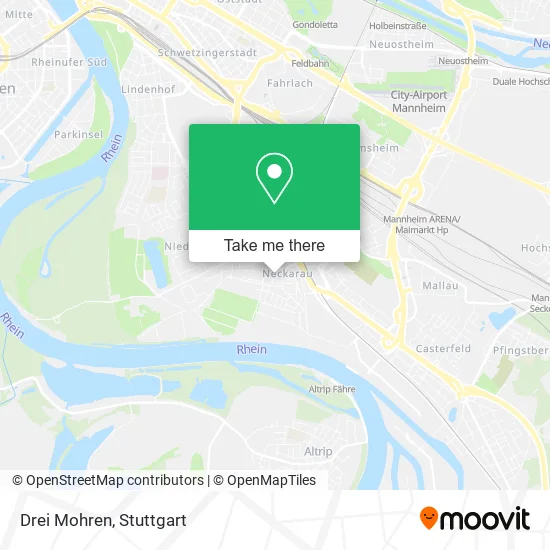 Карта Drei Mohren
