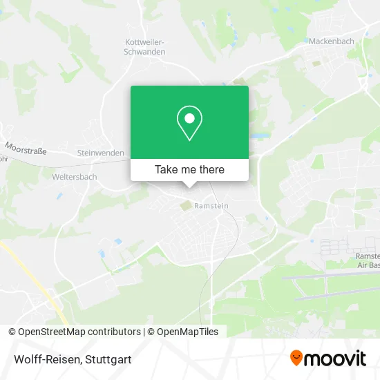 Карта Wolff-Reisen