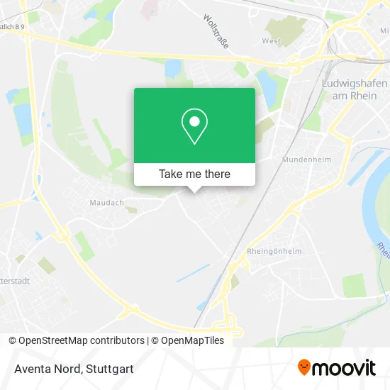 Карта Aventa Nord