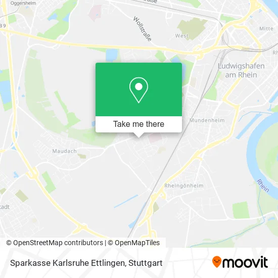 Карта Sparkasse Karlsruhe Ettlingen