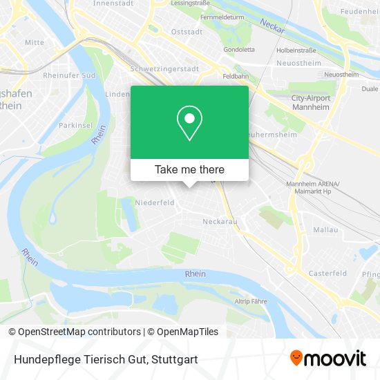 Hundepflege Tierisch Gut map