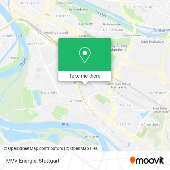 MVV Energie map