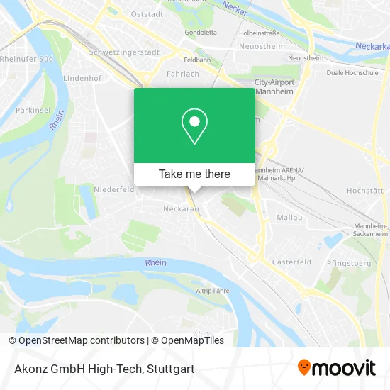 Карта Akonz GmbH High-Tech