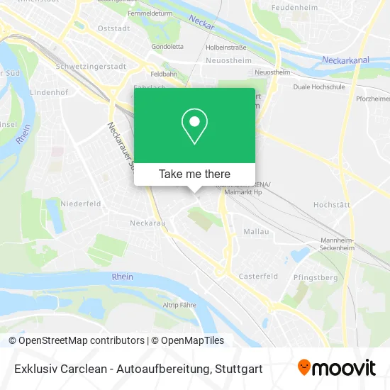 Карта Exklusiv Carclean - Autoaufbereitung