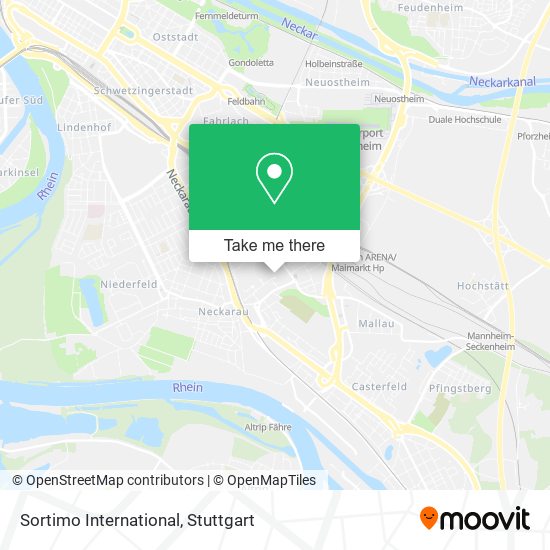 Карта Sortimo International