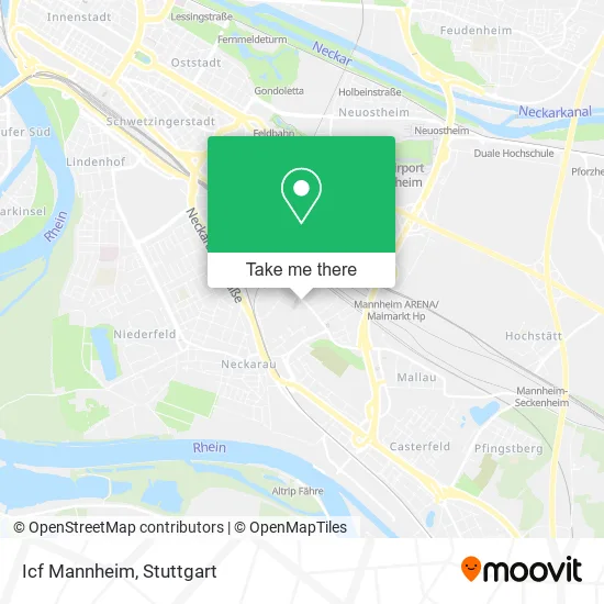 Карта Icf Mannheim