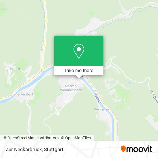 Карта Zur Neckarbrück