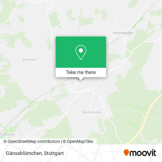 Карта Gänseblümchen