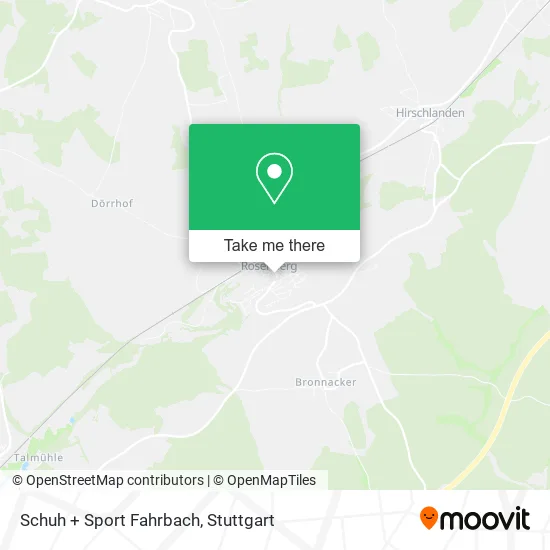 Карта Schuh + Sport Fahrbach