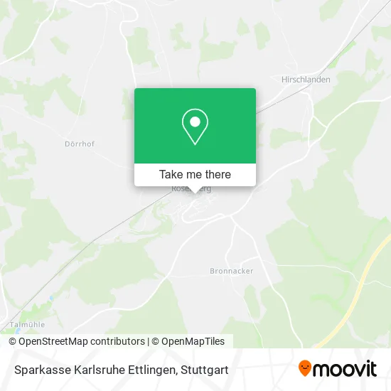Карта Sparkasse Karlsruhe Ettlingen