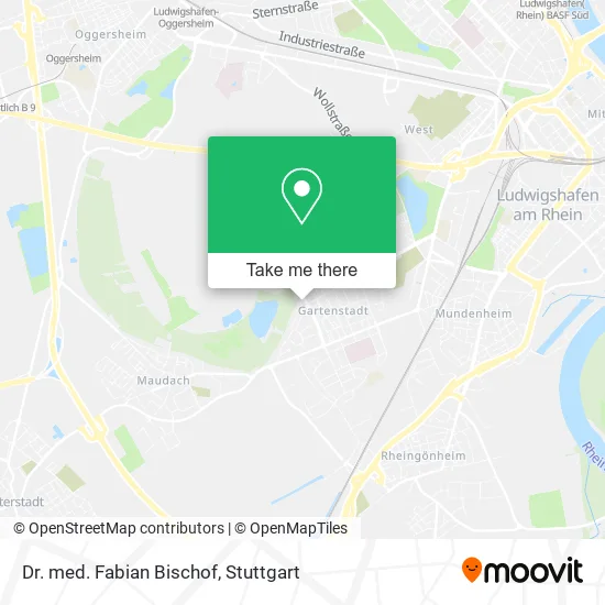 Карта Dr. med. Fabian Bischof
