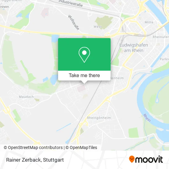 Карта Rainer Zerback