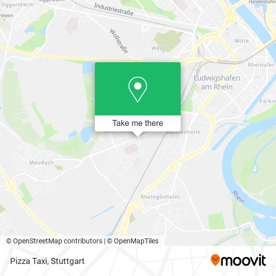 Карта Pizza Taxi