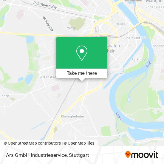 Карта Ars GmbH Industrieservice