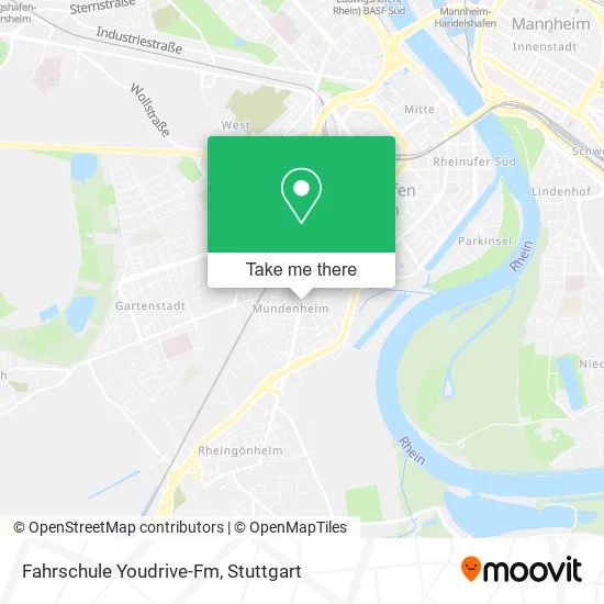 Карта Fahrschule Youdrive-Fm