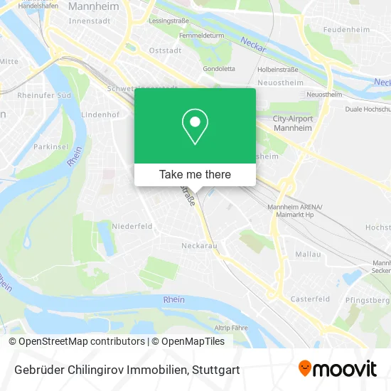 Карта Gebrüder Chilingirov Immobilien