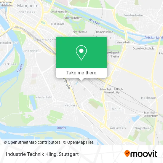 Карта Industrie Technik Kling