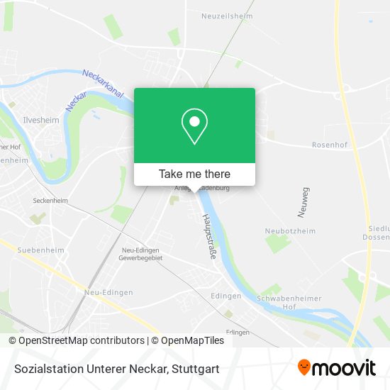 Sozialstation Unterer Neckar map