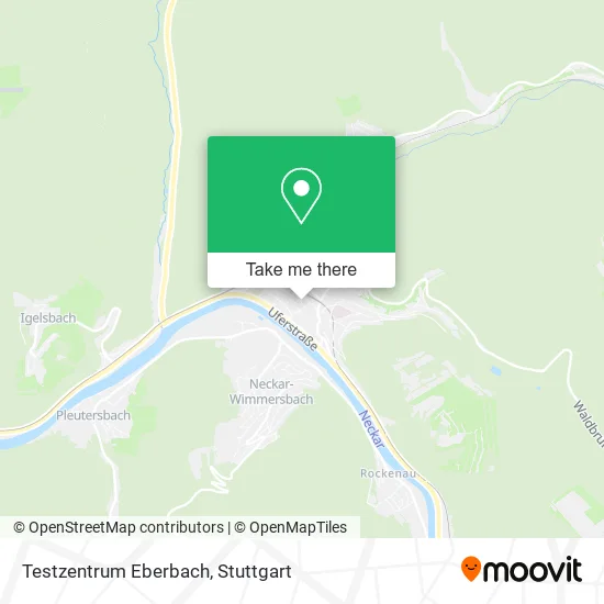 Карта Testzentrum Eberbach