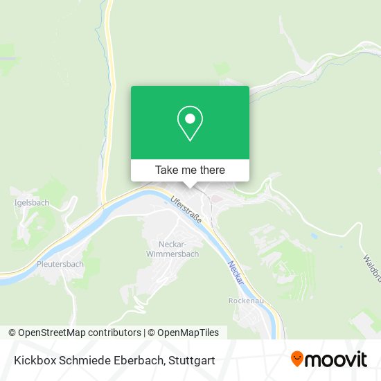 Kickbox Schmiede Eberbach map