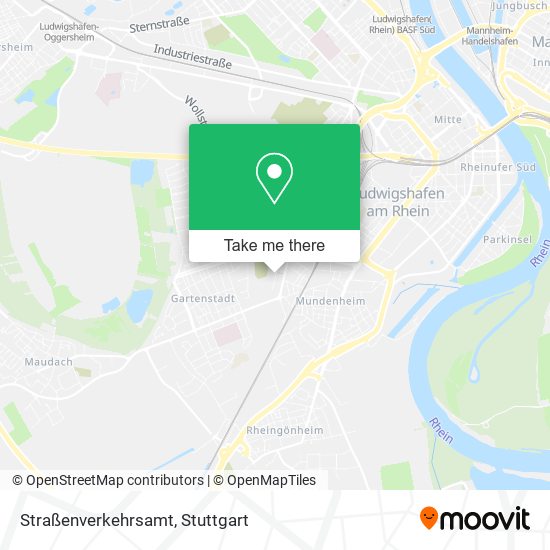 Straßenverkehrsamt map