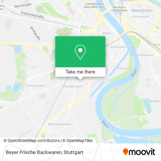 Карта Beyer Frische Backwaren