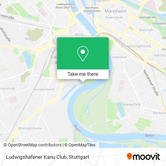 Ludwigshafener Kanu Club map
