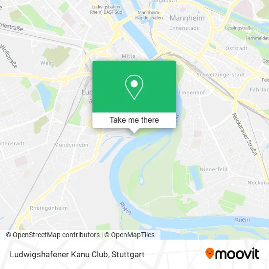 Карта Ludwigshafener Kanu Club