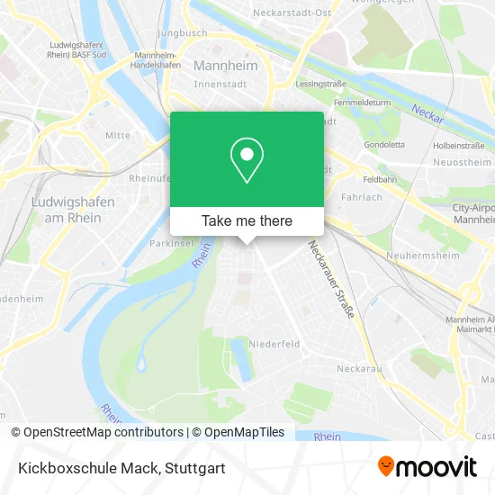 Карта Kickboxschule Mack