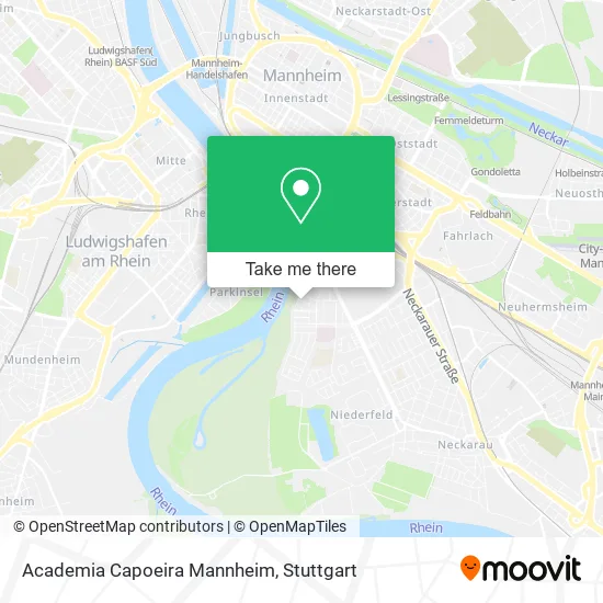 Карта Academia Capoeira Mannheim