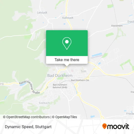 Карта Dynamic Speed