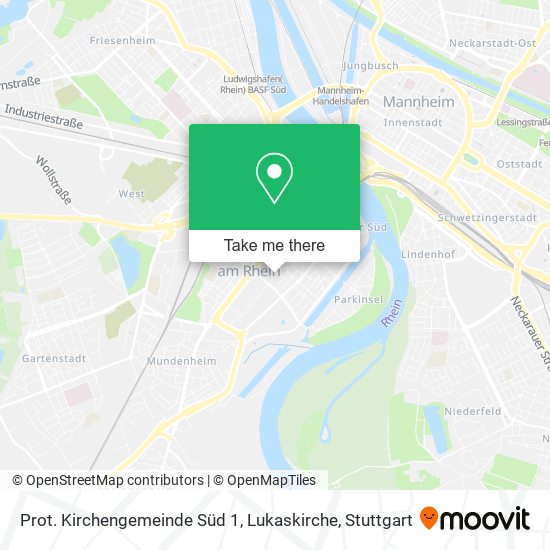 Prot. Kirchengemeinde Süd 1, Lukaskirche map