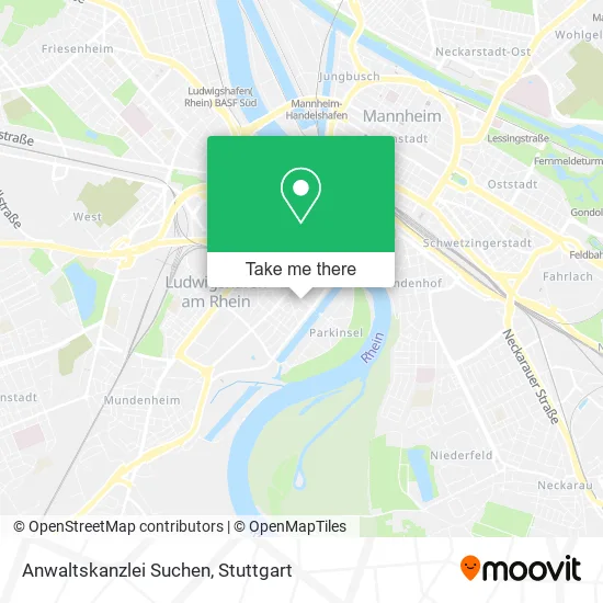 Карта Anwaltskanzlei Suchen