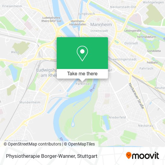 Physiotherapie Borger-Wanner map