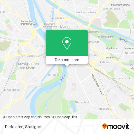 Карта Diefeisten