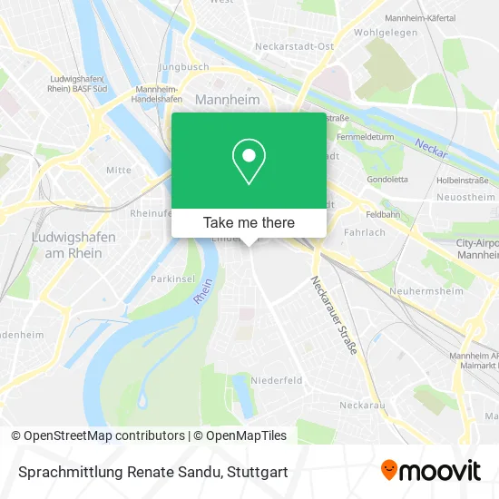 Sprachmittlung Renate Sandu map