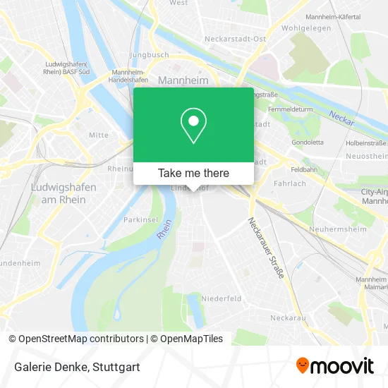 Карта Galerie Denke